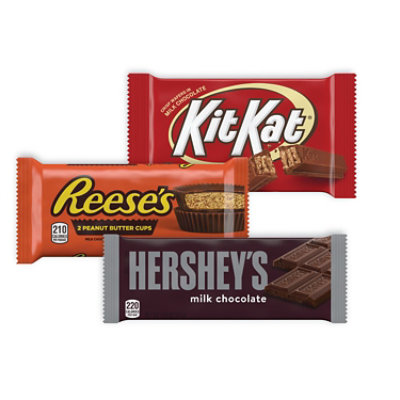 Hershey's Kit Kat And Reese's Assorted Milk Chocolate Candy Variety Box - 27.3 OZ - Image 3