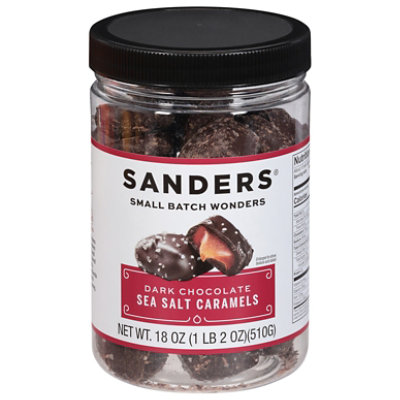 Dark Chocolate Sea Salt Caramel - 18 OZ - Image 1