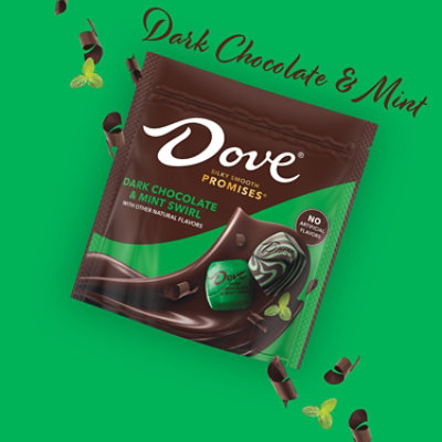 Dove Promises Dark Chocolate With Mint Stand Up Pouch 6.74 Ounces Each - 6.74 OZ - Image 3