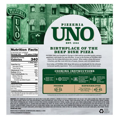 Pizzeria UNO 9 Inch Chicago Style Deep Dish Ultimate Meat Pizza - 28.7 Oz - Image 6
