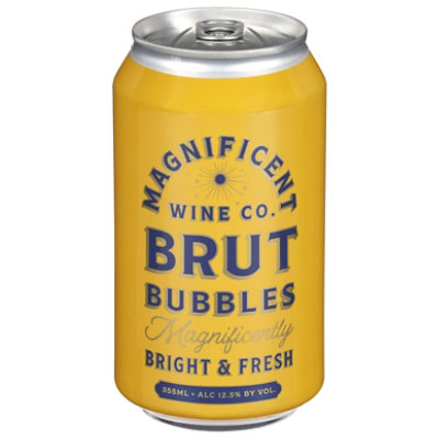 Magnificent Co Brut Bubbles 355ml Wine - 355 ML - Image 2