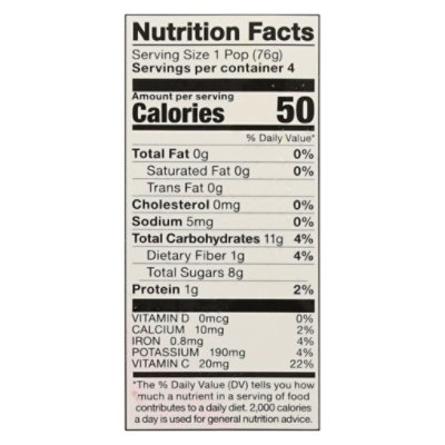 Pitaya Foods Smoothie Pop Passionfruit Peach Organic - 12 FZ - Image 3