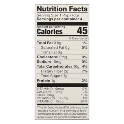 Pitaya Foods Smoothie Pop Acai Blueberry Organic - 12 FZ - Image 3