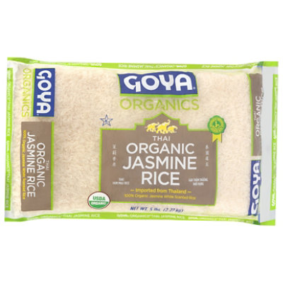Goya Organic Jasmine Rice 5 Lbs - 80 OZ - Image 1