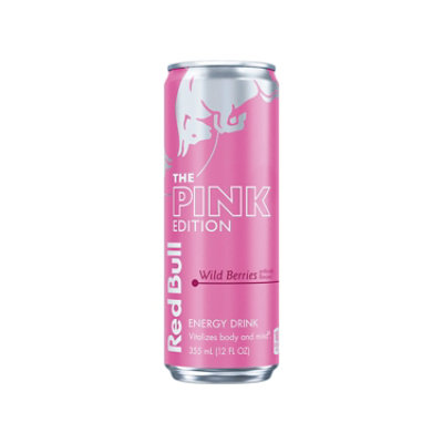 Red Bull Pink Edition Energy Drink Wild Berries - 12 Fl. Oz. - Image 1