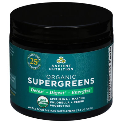 Organic Supergreens Powder 96gr - 96 GR - Image 3