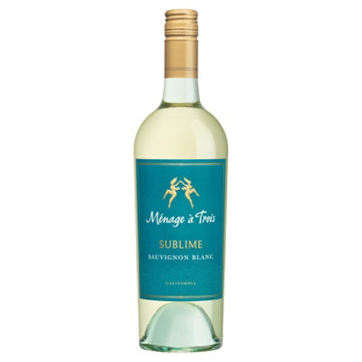 Menage A Trois Sublime Sauvignon Blanc 750 Ml - 750 ML - Image 1