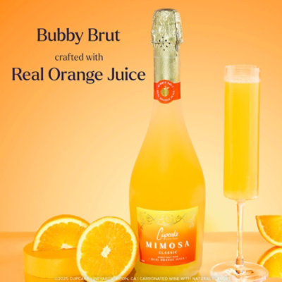 Cupcake Classic Orange Mimosa Wine - 750 ML - Image 2