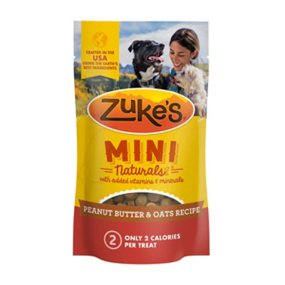 Zuke’s Mini Naturals Dog Training Treats made with Real Peanut Butter - 3 OZ - Image 1