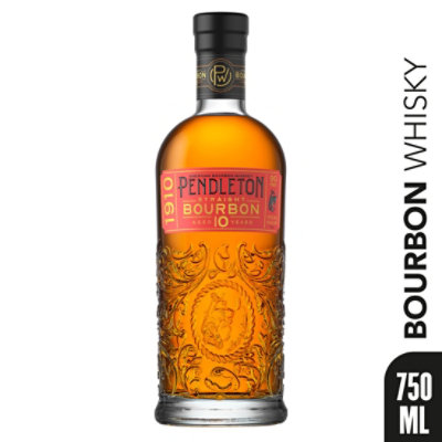Pendleton Straight Bourbon 1910 10 Yr 750 Ml - 750 ML - Image 1
