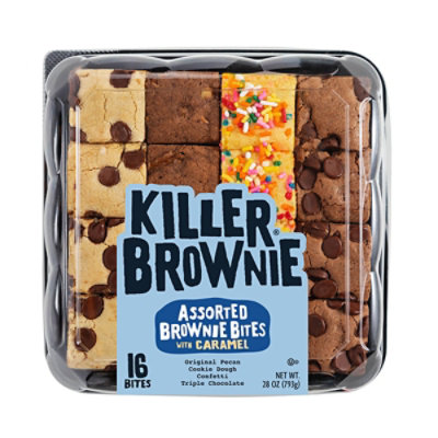 Killer Brownie Assorted Brownie Bites Tray - 28 OZ - Image 1