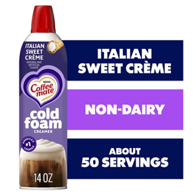 Nestle Coffee Mate Cold Foam Sweet Cream 14 Oz - 14 OZ - Image 1