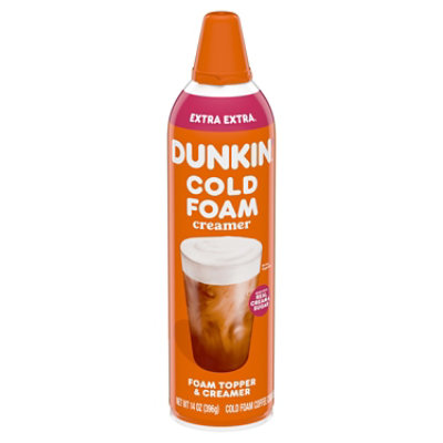 Dunkin Cold Foam Extra Extra  14oz - 14 OZ - Image 1