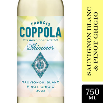 Coppola Diamond Shimmer White - 750 ML - Image 1