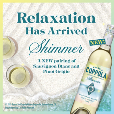 Coppola Diamond Shimmer White - 750 ML - Image 2