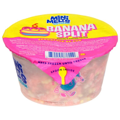 Banana Split Mini Melts Cup 2.5oz - 2.5 OZ - Image 2