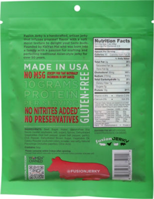 Fusion Beef Jerky Chipotle Lime 2.5oz - 2.5 OZ - Image 6