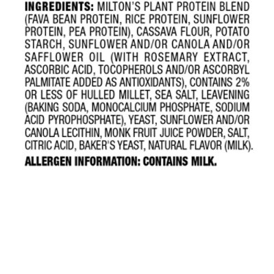 Miltons Crackers Sea Salt Protein 4.25oz - 4.25 OZ - Image 3