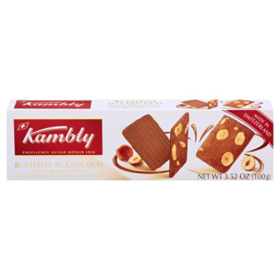 Kambly Butterfly Au Chocolat Cookie 3.5oz - 3.5 OZ - Image 3