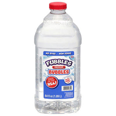 Fubbles Bubble Solution 64oz - 64 OZ - Image 2
