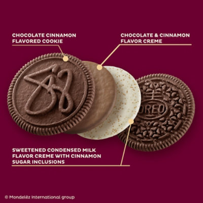 Oreo Limited Edition Selena Gomez Chocolate & Cinnamon Creme Cookies - 10.68 Oz - Image 3
