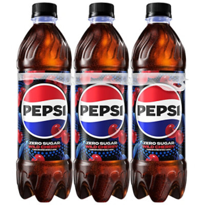 Pepsi Wild Cherry Zero Sugar 6-16.9fz - 6-16.9 FZ - Image 1