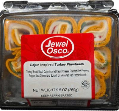 Jewel Cajun Turkey Pinwheel 9 Count - 10 OZ - Image 1