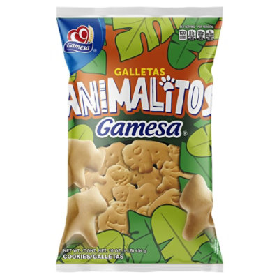Gamesa Animalitos Cookies 16oz - 16 OZ - Image 1