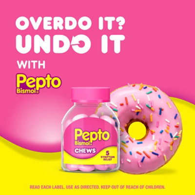 Pepto-bismol Multi-symptom Not Applicable Multi-symptom Stomach Pan Chew Mint - 24 CT - Image 8