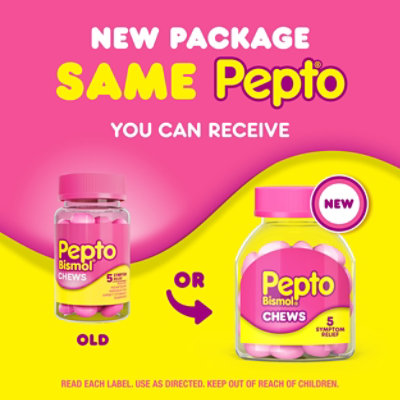 Pepto-bismol Multi-symptom Not Applicable Multi-symptom Stomach Pan Chew Mint - 24 CT - Image 2