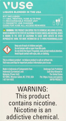 Vuse Alto Vkit Slate Menthol 5mg - EA - Image 3