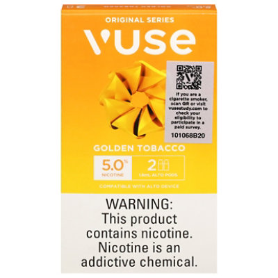 Vuse Alto Golden Tobacco 5 Mg - EA - Image 1