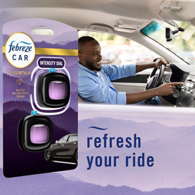 Febreze Car Luxe Air Freshener Vent Clips, Mountain - 2-.07 Oz. - 2-.07FZ - Image 7