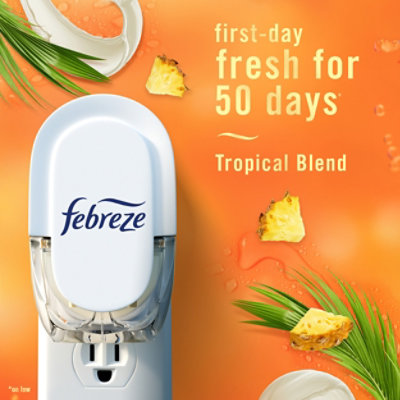 Febreze Luxe Plug Scented Oil Refill Tropical Blend .87 Oz. - .87 FZ - Image 3