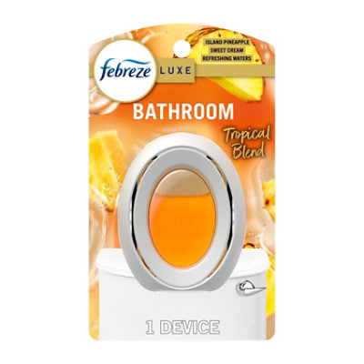 Febreze Luxe Bathroom Air Freshener, Tropical Blend - .25 Oz. - .25 FZ - Image 1