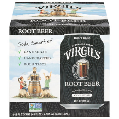 Virgil's Root Beer - 4-12 FZ
