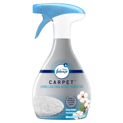 Febreze Carpet Long Lasting Scent Booster Fabric Refresher, Crisp Cotton - 16.9 Oz. - 16.9 FZ - Image 4