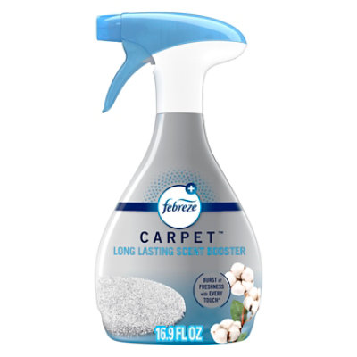 Febreze Carpet Long Lasting Scent Booster Fabric Refresher, Crisp Cotton - 16.9 Oz. - 16.9 FZ - Image 1