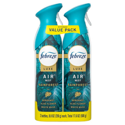 Febreze Luxe Air Mist, Rainforest - 2-8.8 Oz. - 2-8.8OZ - Image 6