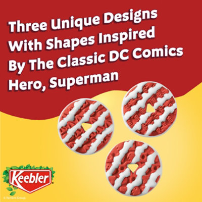 Keebler Superman Fudge Stripes Strong Berry Cookies - 9.5 Oz - Image 5