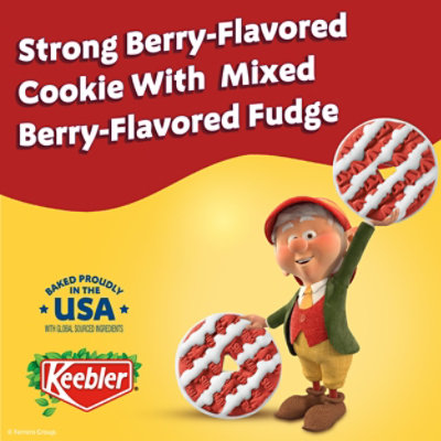 Keebler Superman Fudge Stripes Strong Berry Cookies - 9.5 Oz - Image 2