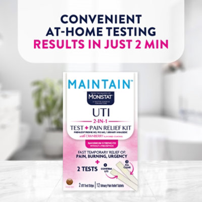 Monistat Urinary Track Pain Relief 12ct Kit With Test Strips - 12 CT - Image 3