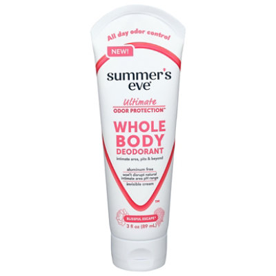 Summer's Eve Ultimate Odor Protection Whole Body Deodorant 3oz Blissful Escape - 3 FZ - Image 1