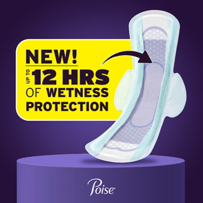Poise Ut Xabs Wing Pad Convenience Pack Long Length 20 - 20 CT - Image 2