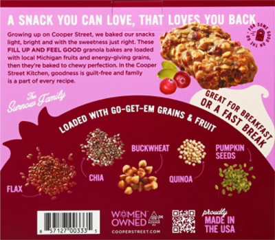 Cooper Street Oatmeal Bakes Cranberry - 6 OZ - Image 5