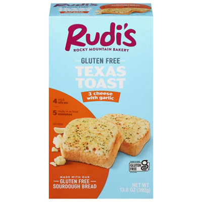 Rudis Texas Toast 3cheese Garlic Gluten Free - 13.8 OZ - Image 2