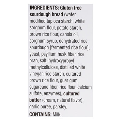 Rudis Toast Texas Garlic Gluten Free - 11.8 OZ - Image 4