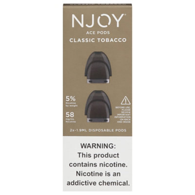 Njoy Ace Pod Classic Tob 5% - 2 CT - Image 3