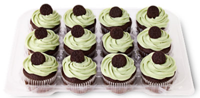 Mint Cookies N Creme Cupcakes 12 Count - EA - Image 1
