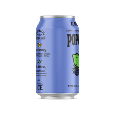 Popwell Blackberry Lime - 12 Fl. Oz. - Image 6